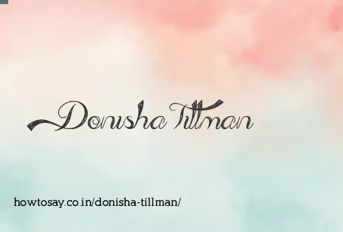 Donisha Tillman