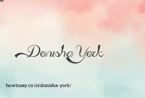 Donisha York