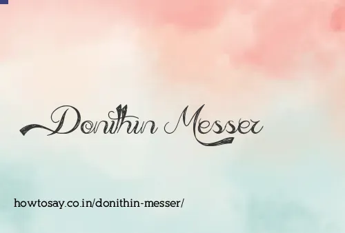 Donithin Messer