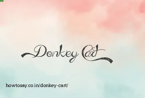 Donkey Cart