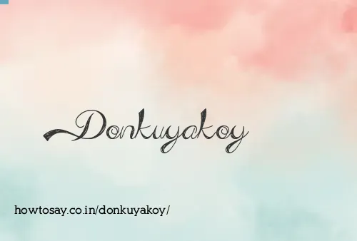 Donkuyakoy