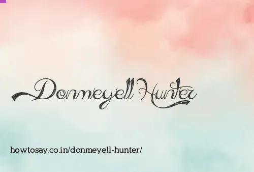 Donmeyell Hunter