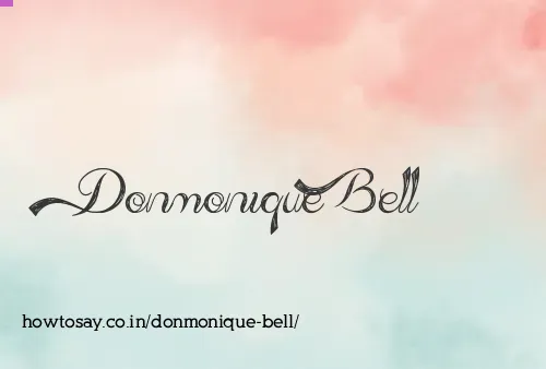 Donmonique Bell