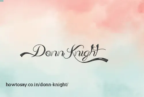 Donn Knight