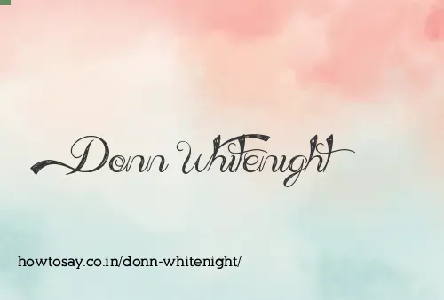 Donn Whitenight