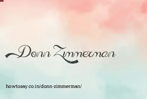 Donn Zimmerman
