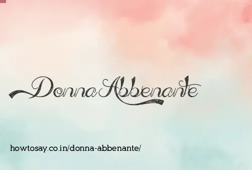 Donna Abbenante