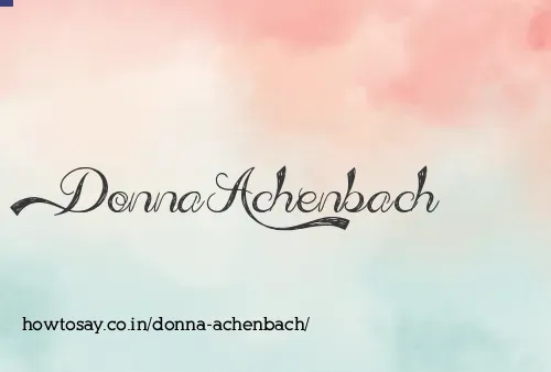 Donna Achenbach