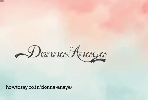 Donna Anaya