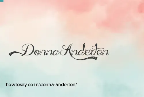 Donna Anderton