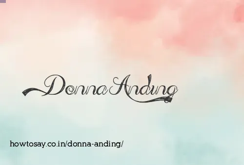 Donna Anding