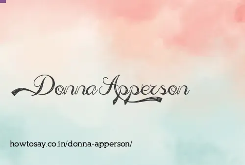 Donna Apperson
