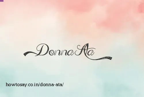 Donna Ata