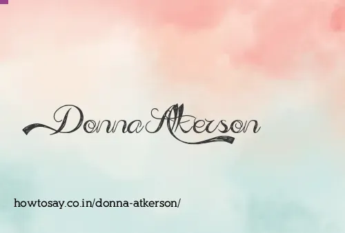 Donna Atkerson