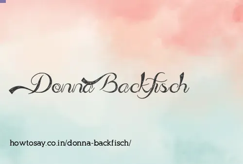 Donna Backfisch