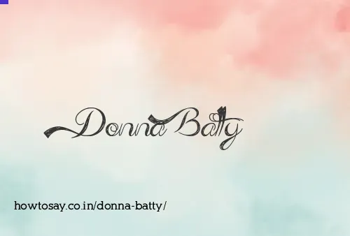 Donna Batty