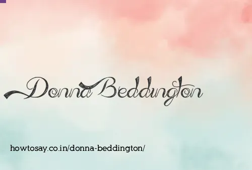 Donna Beddington