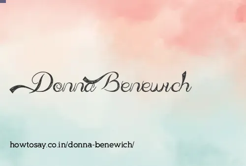 Donna Benewich