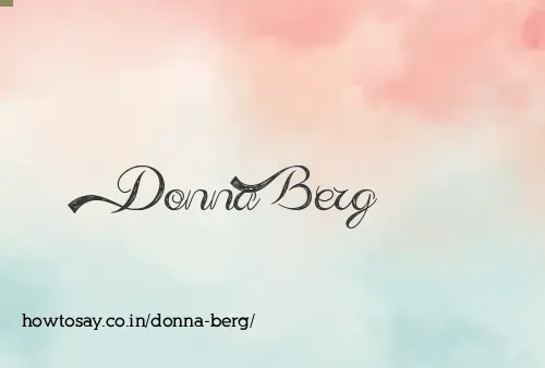 Donna Berg