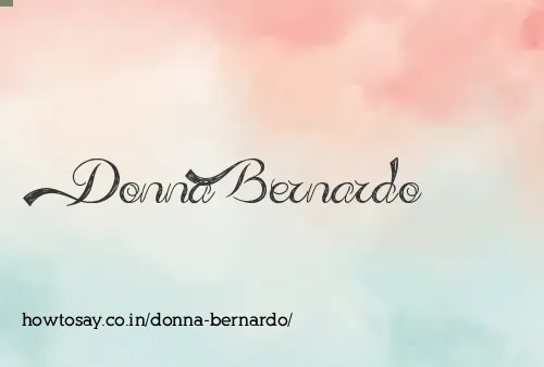 Donna Bernardo