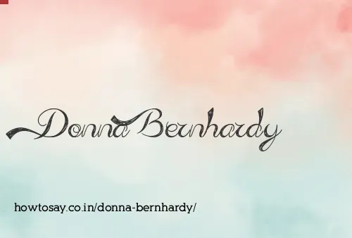 Donna Bernhardy