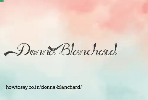 Donna Blanchard