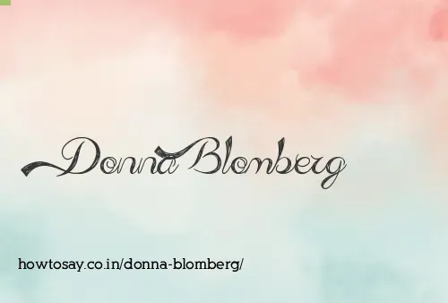Donna Blomberg