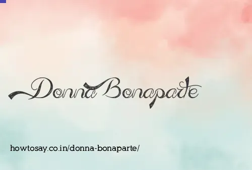 Donna Bonaparte