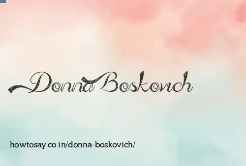 Donna Boskovich
