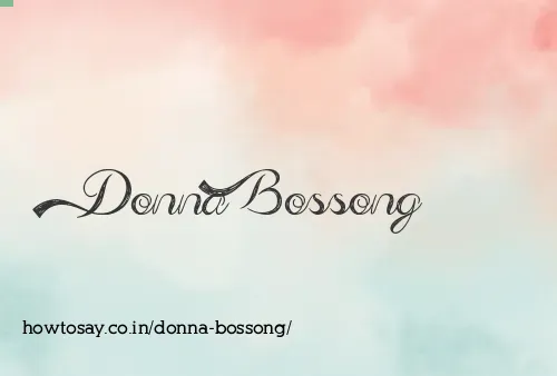 Donna Bossong