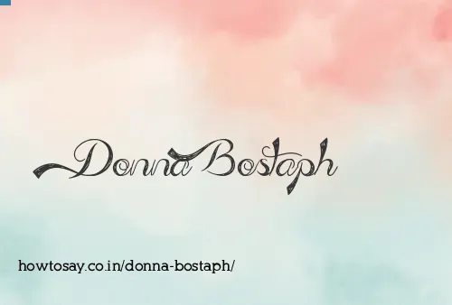 Donna Bostaph