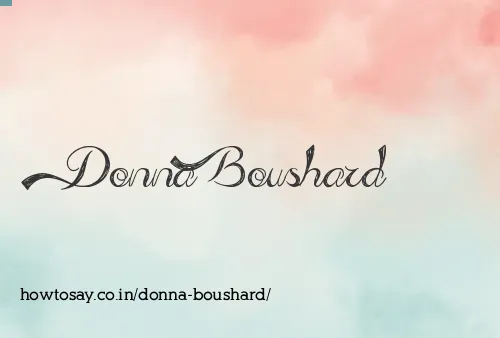Donna Boushard