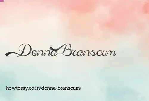 Donna Branscum