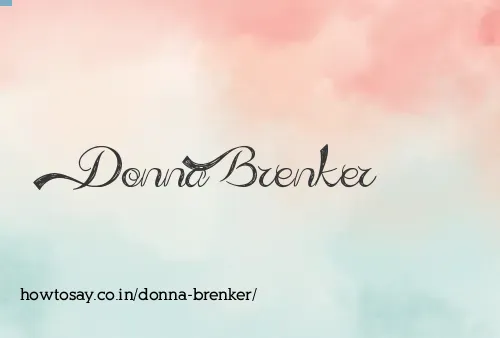 Donna Brenker