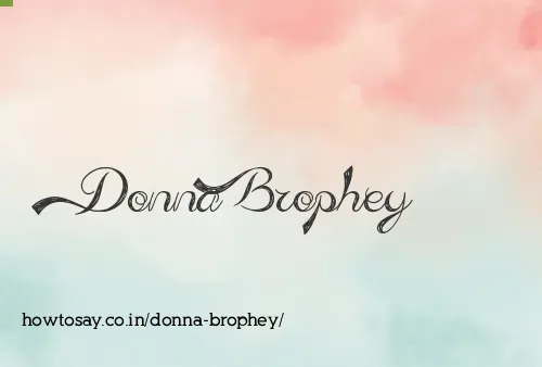 Donna Brophey