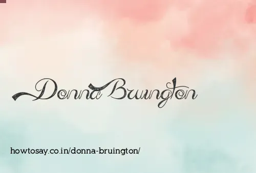 Donna Bruington