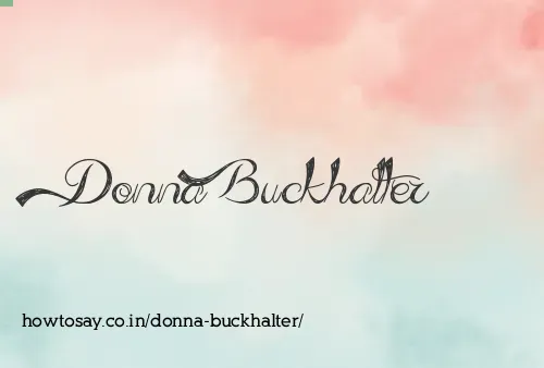 Donna Buckhalter