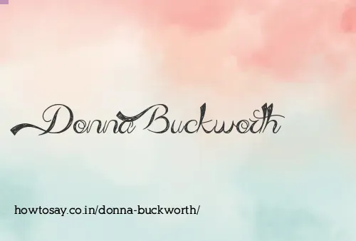 Donna Buckworth