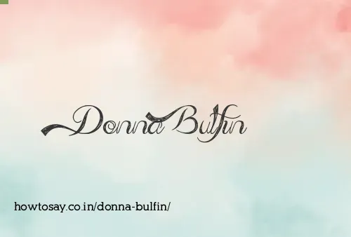 Donna Bulfin