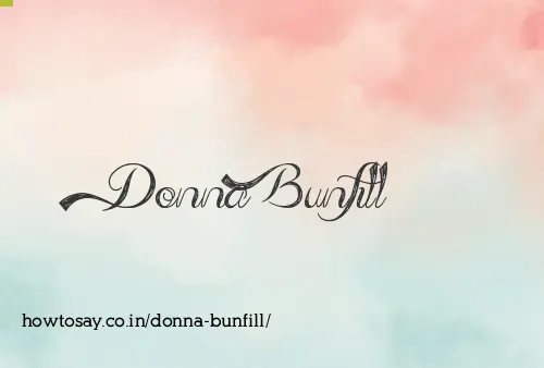 Donna Bunfill