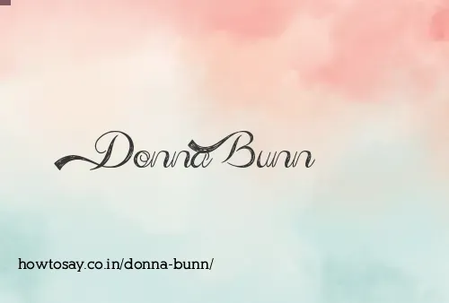 Donna Bunn