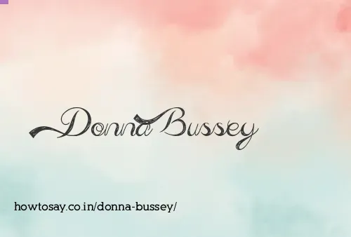 Donna Bussey
