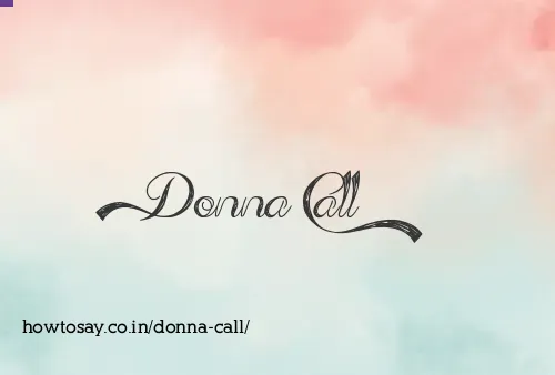 Donna Call
