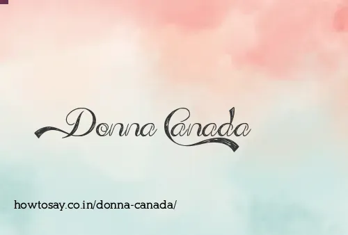 Donna Canada