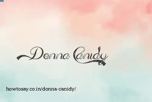 Donna Canidy