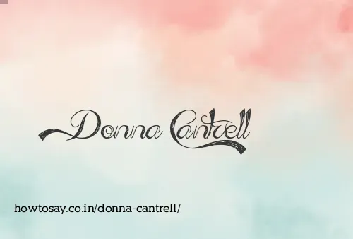 Donna Cantrell