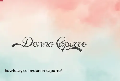 Donna Capurro