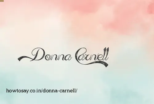 Donna Carnell