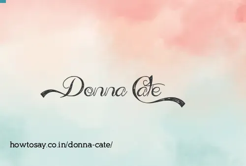 Donna Cate