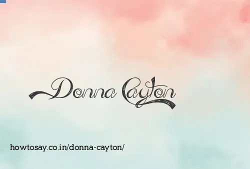 Donna Cayton